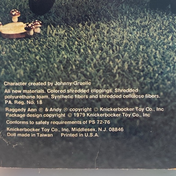Vintage 1979 Raggedy Ann & Andy doll - Picture 7 of 12